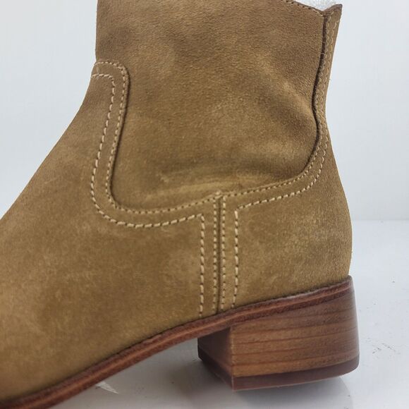 Cole Haan Naia Women's Booties Pointed Toe Block Heel Brown Size 6 US - Picture 3 of 11